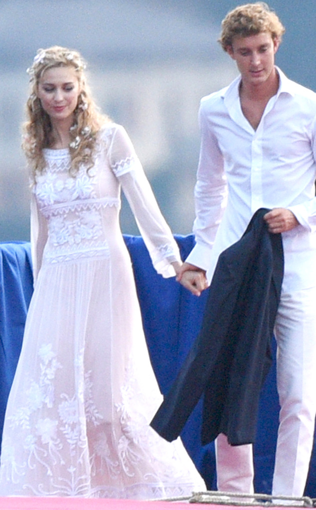 Beatrice Borromeo Wears Three (More) Wedding Dresses in One Weekend